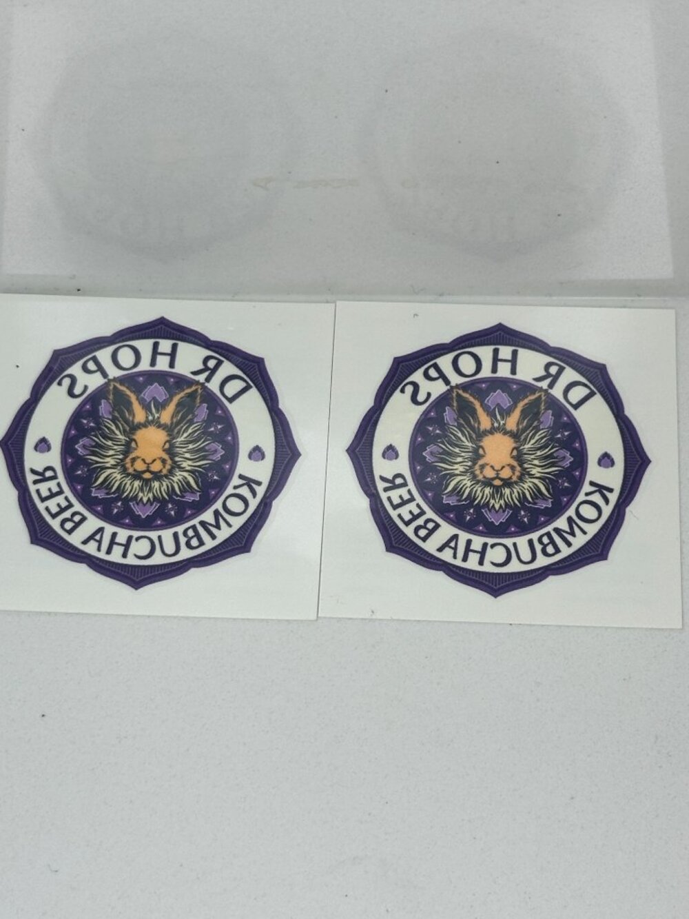 Dr Hops Kombucha Beer Temporary Tattoo Stickers Set of 2